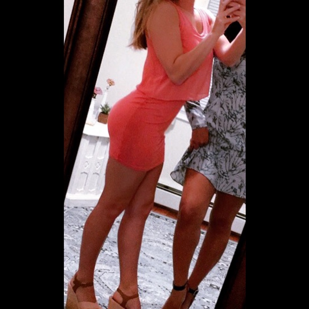 Metaphor Orange Dress - Picture 1 of 3